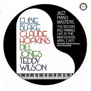 EUBIE BLAKE - Jazz Piano Masters cover 