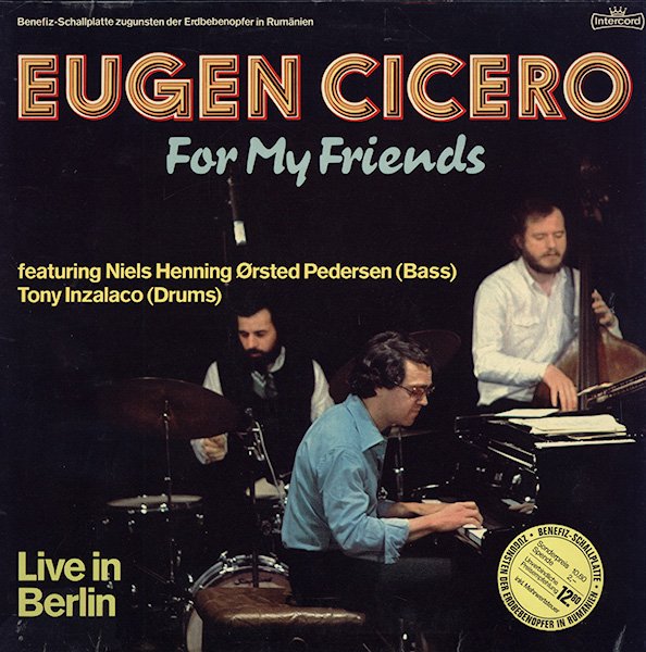 EUGEN CICERO - For My Friends cover 