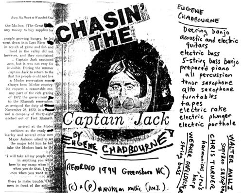 EUGENE CHADBOURNE - Chasin' The Captain Jack cover 