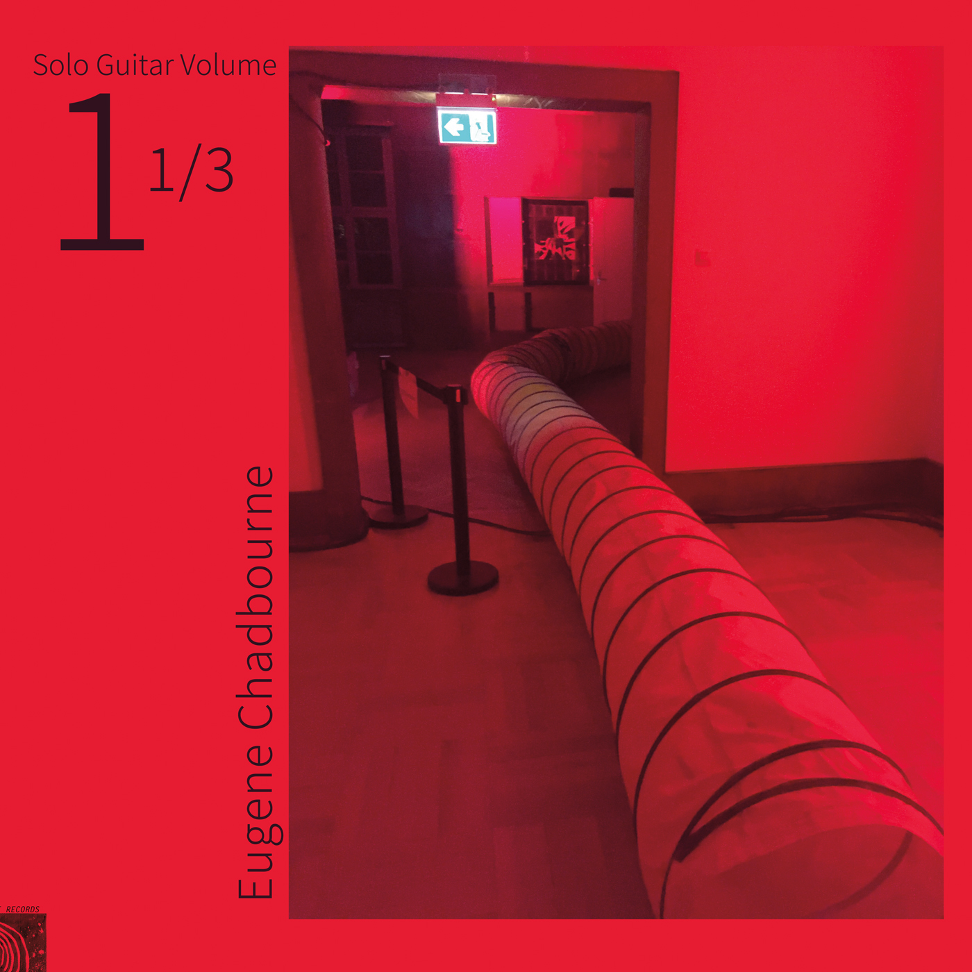 EUGENE CHADBOURNE - Solo Guitar Volume 1 1/3 cover 