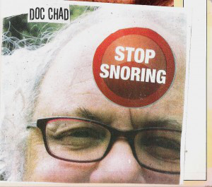 EUGENE CHADBOURNE - Stop Snoring cover 