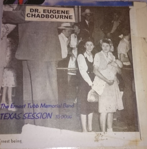 EUGENE CHADBOURNE - The Ernest Tubb Memorial Band Texas Session To Doug cover 