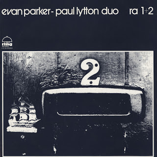 EVAN PARKER - Evan Parker-Paul Lytton Duo : Ra 1+2 cover 
