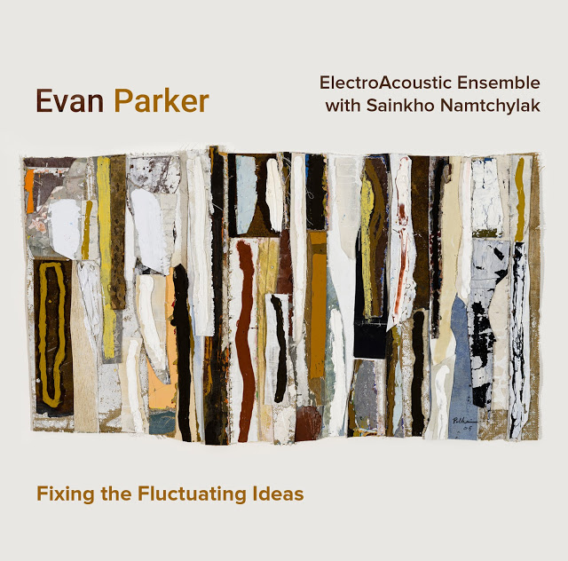 EVAN PARKER - Evan Parker's Electroacoustic Ensemble with Sainkho Namtchylak : Fixing the Fluctuating Ideas cover 