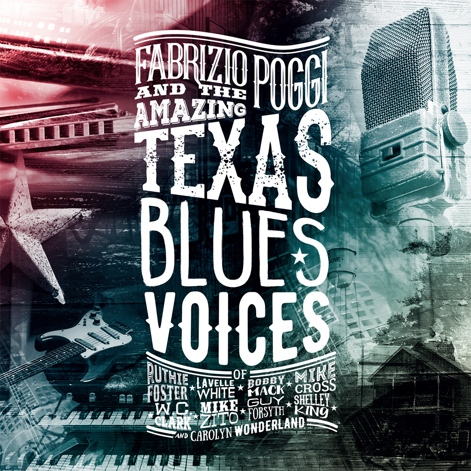 FABRIZIO POGGI - Texas Blues Voices cover 