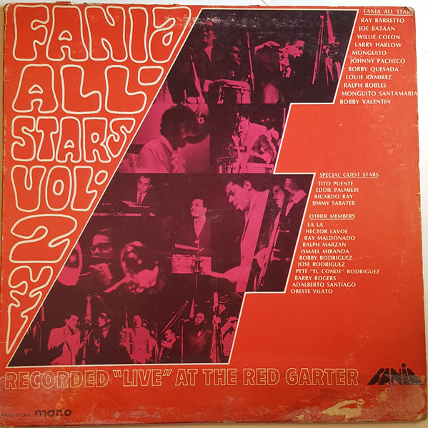 FANIA ALL-STARS - Live at the Red Garter Vol.2 cover 