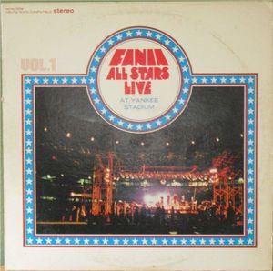 FANIA ALL-STARS - Live at Yankee Stadium, Vol. 1 (aka Salsa Live!) cover 