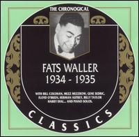 FATS WALLER - The Chronological Classics: Fats Waller 1934-1935 cover 