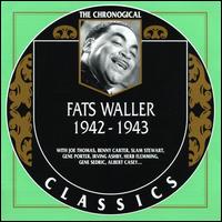 FATS WALLER - The Chronological Classics: Fats Waller 1942-1943 cover 