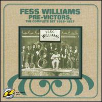 FESS WILLIAMS - Pre-Victors: The Complete Set 1925-1927 cover 