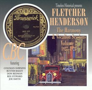FLETCHER HENDERSON - The Harmony & Vocalion Sessions Volume 2 1927-1928 cover 