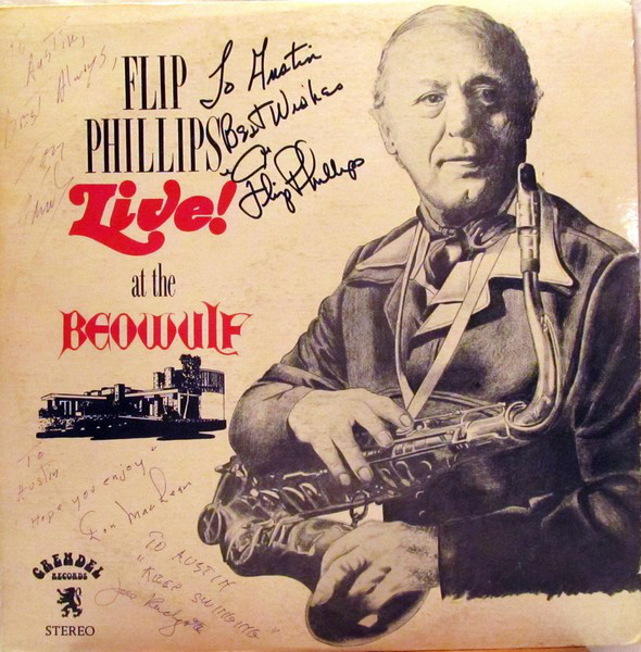 FLIP PHILLIPS - Live! At The Beowulf cover 