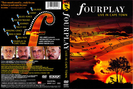 FOURPLAY - Live In Cape Town cover 