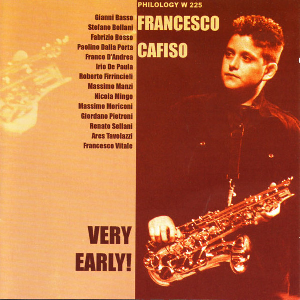 FRANCESCO CAFISO - Very Early cover 