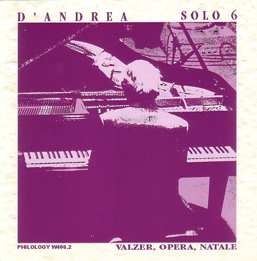 FRANCO D'ANDREA - Solo 6 - Valzer, Opera, Natale cover 