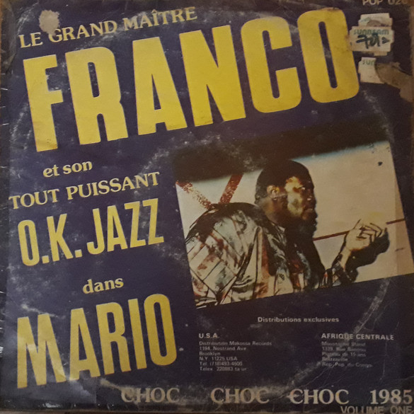 FRANCO - Mario (Choc Choc Choc 1985 Volume One) cover 
