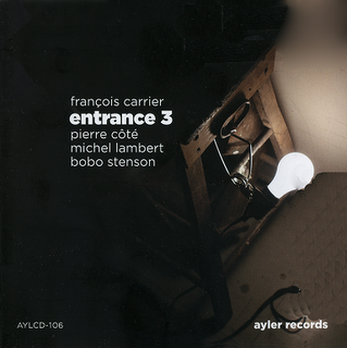 FRANÇOIS CARRIER - Entrance 3 cover 