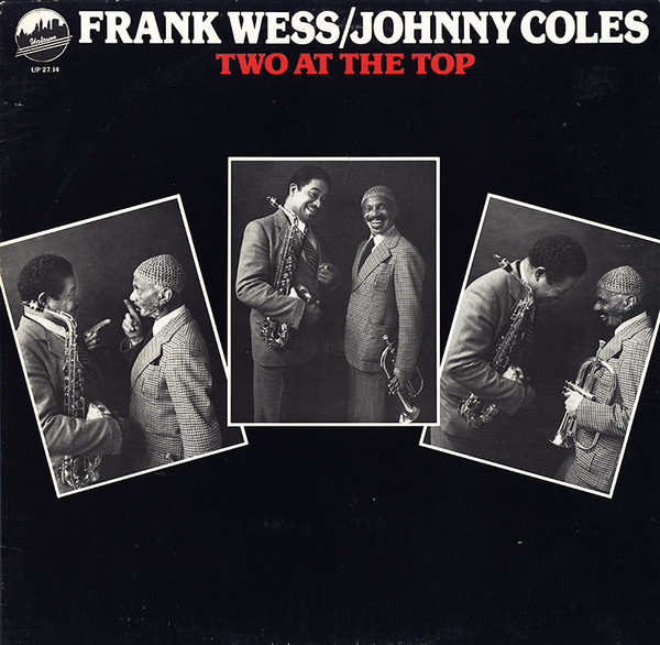 FRANK WESS - Frank Wess And Johnny Coles ‎: Two At The Top cover 