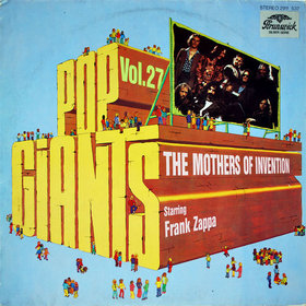 FRANK ZAPPA - Pop Giants Vol.27 cover 