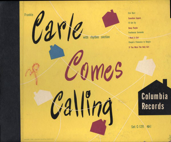 FRANKIE CARLE - Carle Comes Calling cover 