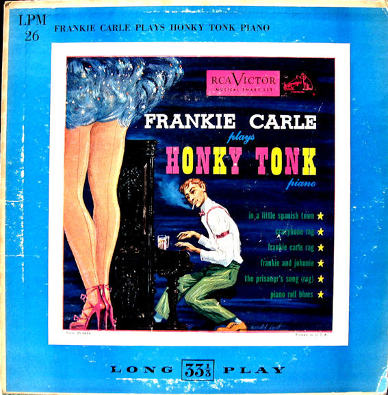 FRANKIE CARLE - Honky Tonk Piano cover 