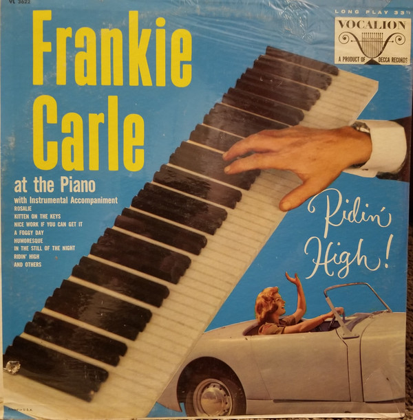 FRANKIE CARLE - Ridin' High cover 