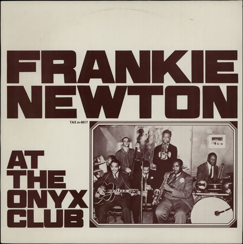 FRANKIE NEWTON - At The Onyx Club cover 