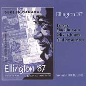 FRASER MACPHERSON - Ellington '87 cover 