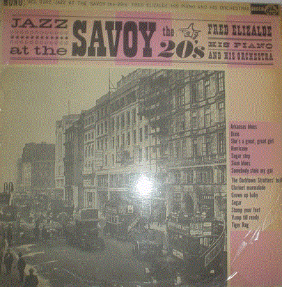 FRED ELIZALDE - Jazz At The Savoy - The 20's cover 