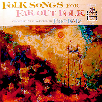 FRED KATZ - Folk Songs for Far Out Folk cover 