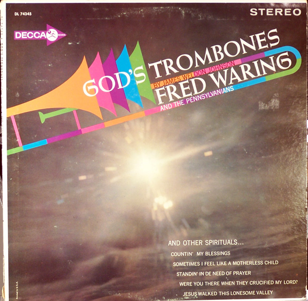 FRED WARING - God's Trombones cover 
