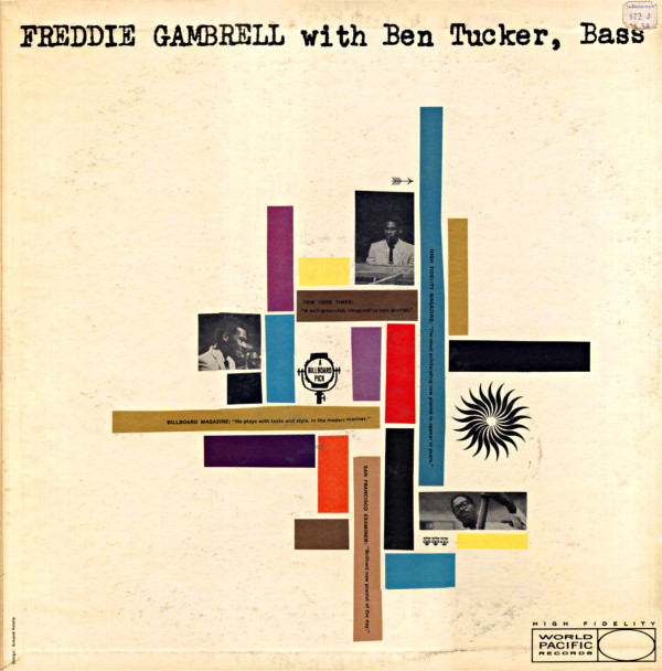 FREDDIE GAMBRELL - Freddie Gambrell With Ben Tucker, Bass cover 
