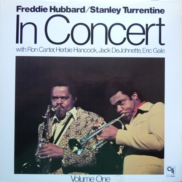 FREDDIE HUBBARD - In Concert vol.1 cover 