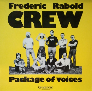 FRÉDÉRIC RABOLD - Package Of Voices cover 
