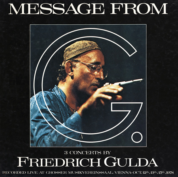 FRIEDRICH GULDA - Message From G. cover 