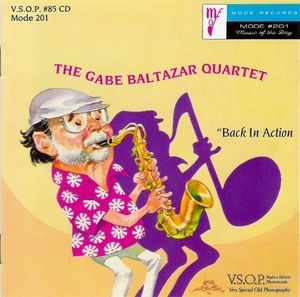 GABE BALTAZAR - Back In Action cover 