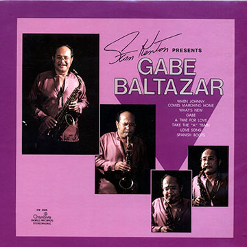 GABE BALTAZAR - Stan Kenton - Presents Gabe Baltazar cover 