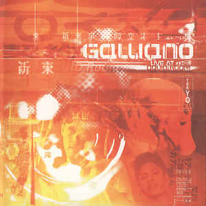 GALLIANO - Live At The Liquid Room (Tokyo) cover 