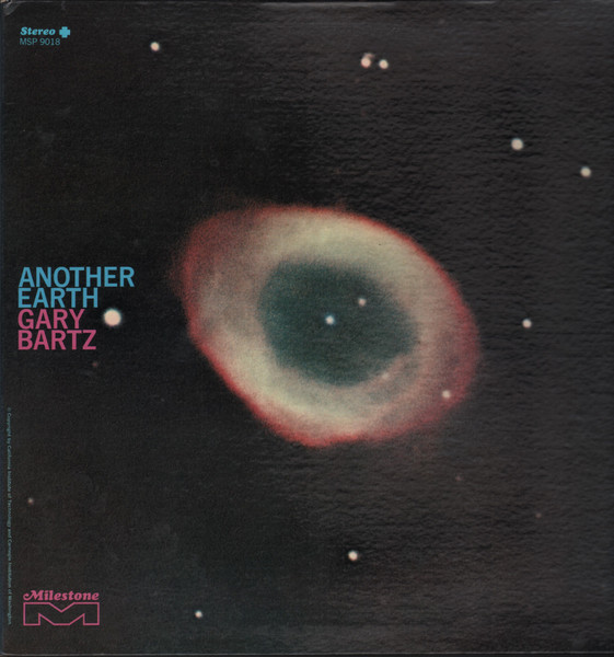GARY BARTZ - Another Earth cover 