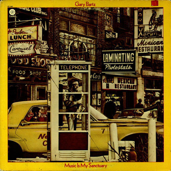 GARY BARTZ - Music Is My Sanctuary cover 