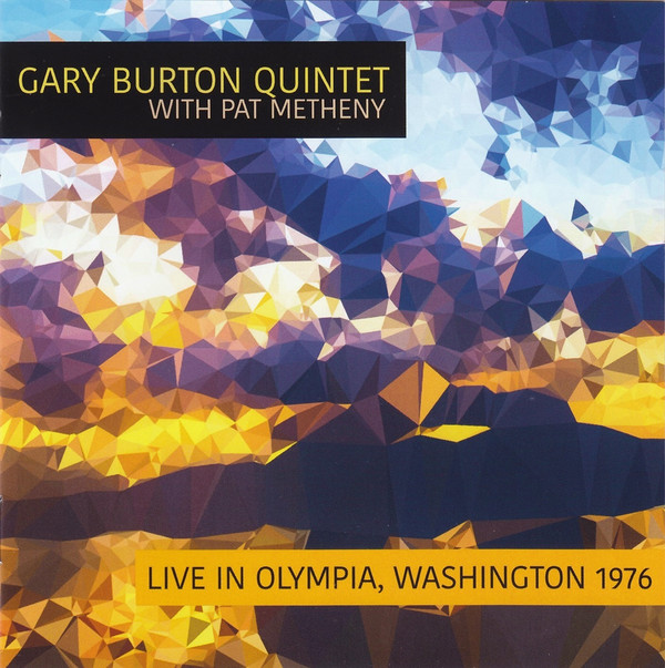GARY BURTON - Live In Olympia,Washington 1976 cover 