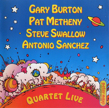 GARY BURTON - Quartet Live cover 