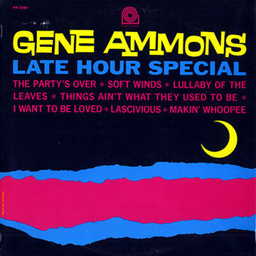 GENE AMMONS - Late Hour Special cover 