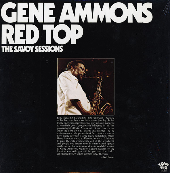 GENE AMMONS - Red Top cover 