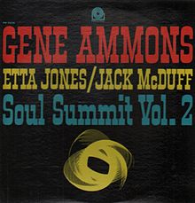 GENE AMMONS - Soul Summit Vol. 2 cover 