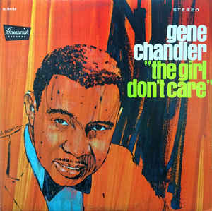 GENE CHANDLER - The Girl Don't Care cover 