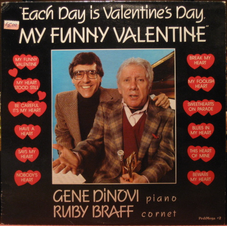 GENE DINOVI - Gene Dinovi / Ruby Braff : My Funny Valentine cover 