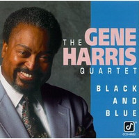 GENE HARRIS - Black and Blue cover 