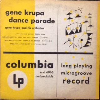 GENE KRUPA - Dance Parade cover 