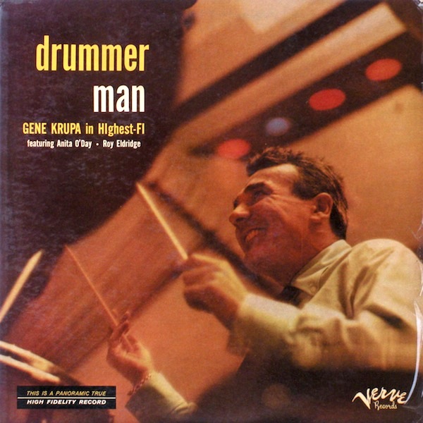 GENE KRUPA - Drummer Man Gene Krupa In HIghest-FI cover 